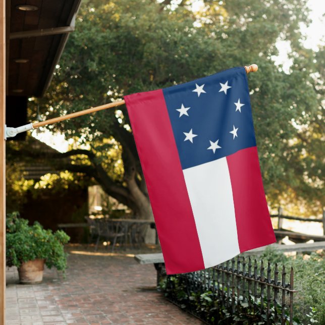 Confederate -_-Confederate -_-Confederate-_- House Flag (In SItu)