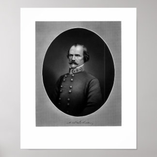 Confederate General Albert Sidney Johnston Poster