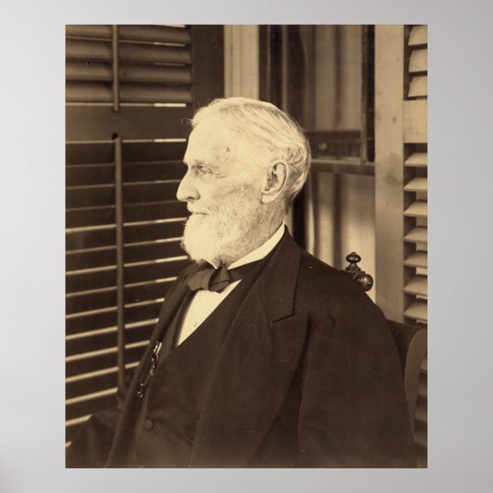 Confederate President Jefferson Davis by E. Wilson Print