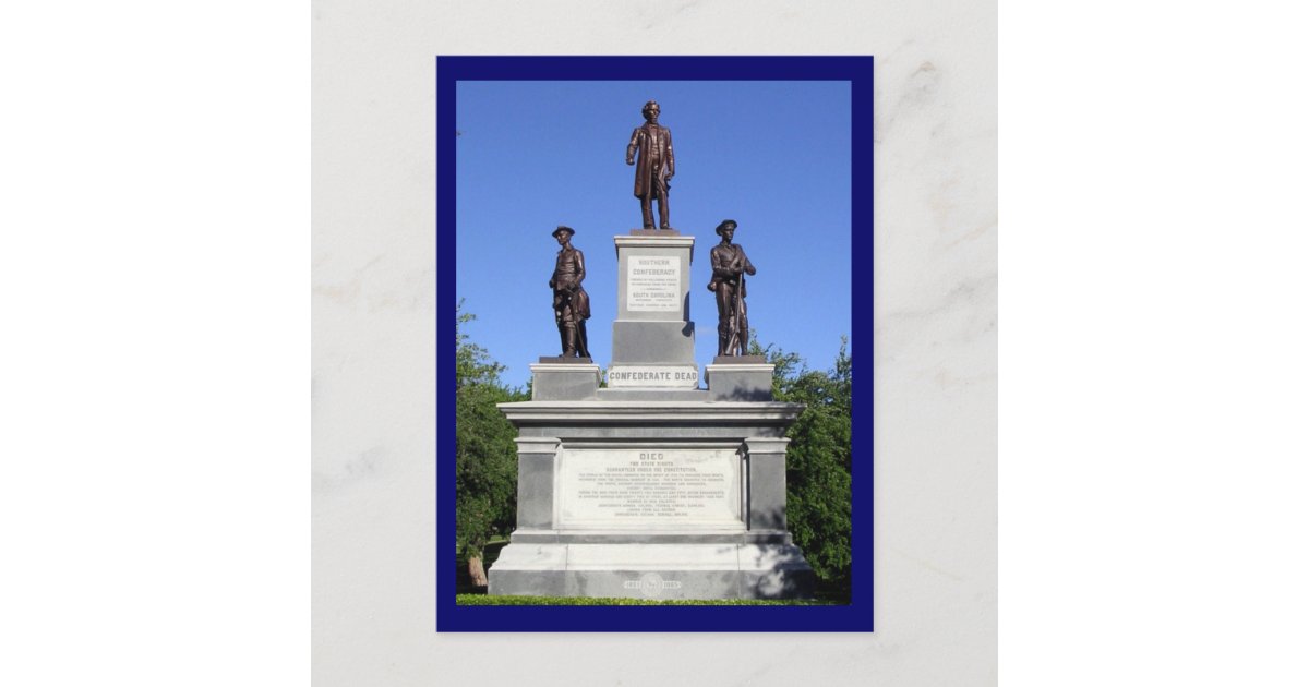 Confederate Soldiers StatueState Capitol, Austin Postcard Zazzle