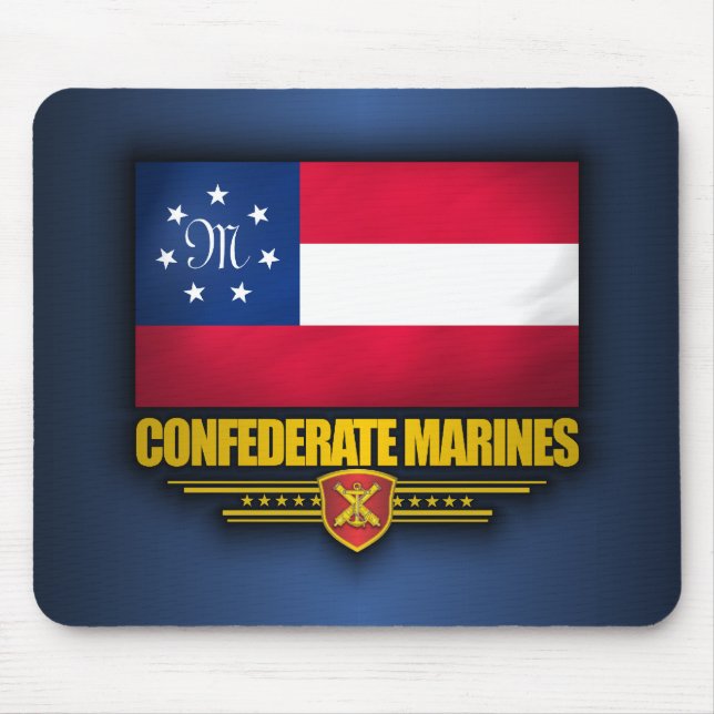 Confederate States Marines Flag Mouse Pad (Front)