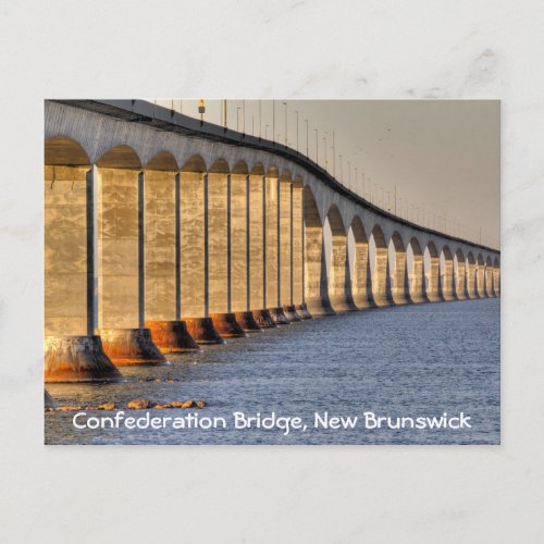 Confederation Bridge New Brunswick Postcard
