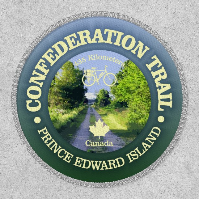 Confederation Trail (cycling c) Patch (Front)