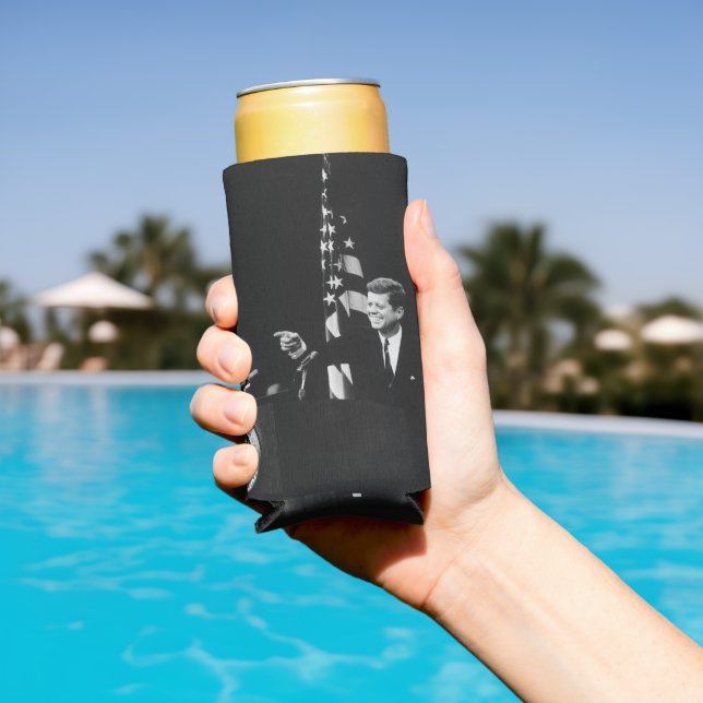 Conference of John Kennedy 35th US President  Seltzer Can Cooler (In Situ Pool)