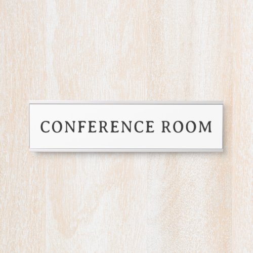 CONFERENCE | Professional Modern Door Name Plate