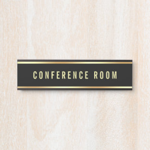 Conference Room Customizable Text Template Door Sign