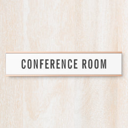 Conference Room Sign for Office Door Self Adhesive