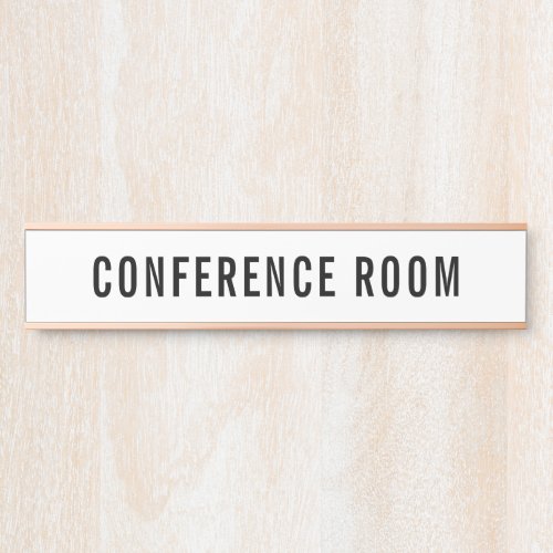 Conference Room Sign for Office Door Self Adhesive