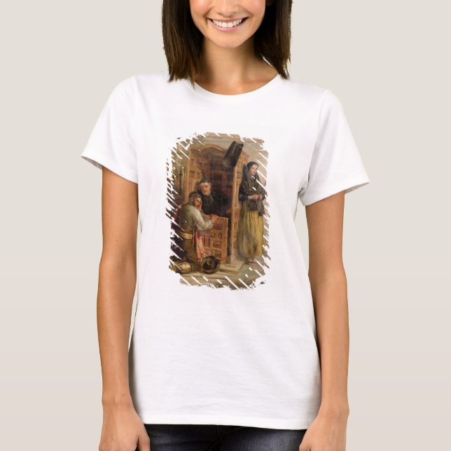 Confession, 1862 (oil on canvas) T-Shirt (Front)