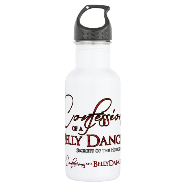 Confessions of a Belly Dancer - Stainless Steel Water Bottle (Front)