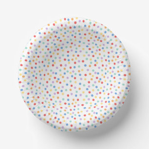 Confetti Brights (Dots) Paper Bowls