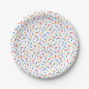 Confetti Brights (Sprinkles) Paper Plates