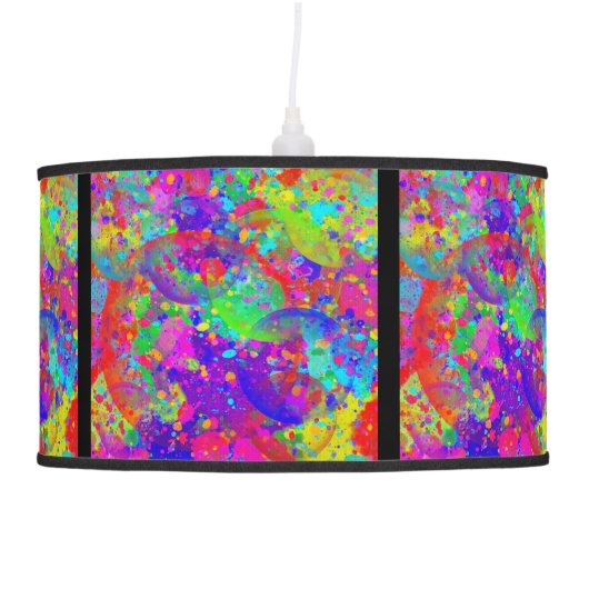Confetti & Bubbles Hanging Lamp (Right)
