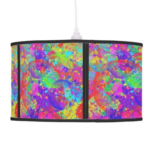 Confetti & Bubbles Hanging Lamp (Back)