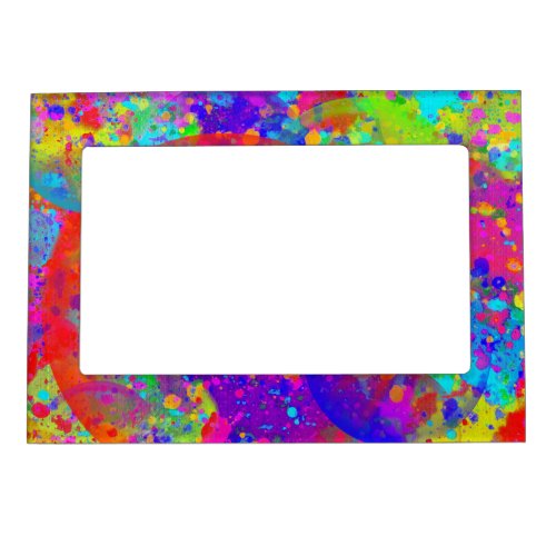 Confetti  Bubbles Magnetic Frame