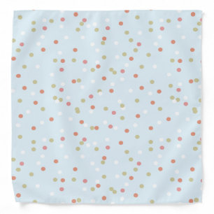 Confetti Cake • Blue Buttercream Frosting Bandana