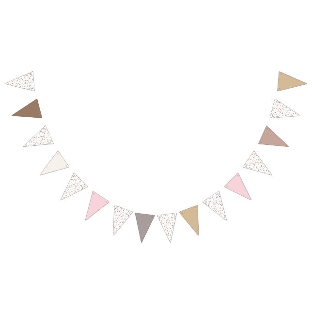 Confetti Chic (Sprinkles-Solids) Bunting Flags (All)