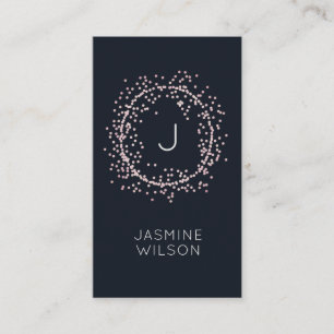 Confetti Classic   Minimalistic Business Card