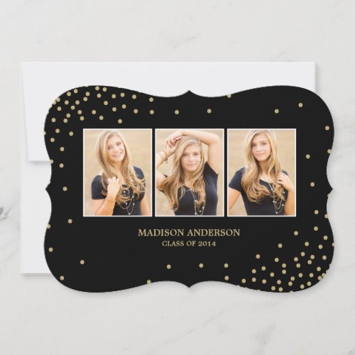 Confetti Collection | Graduation Party Invitation