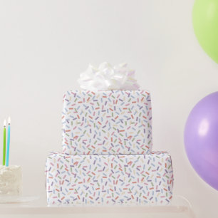 Confetti Contemporary (Sprinkles) Wrapping Paper