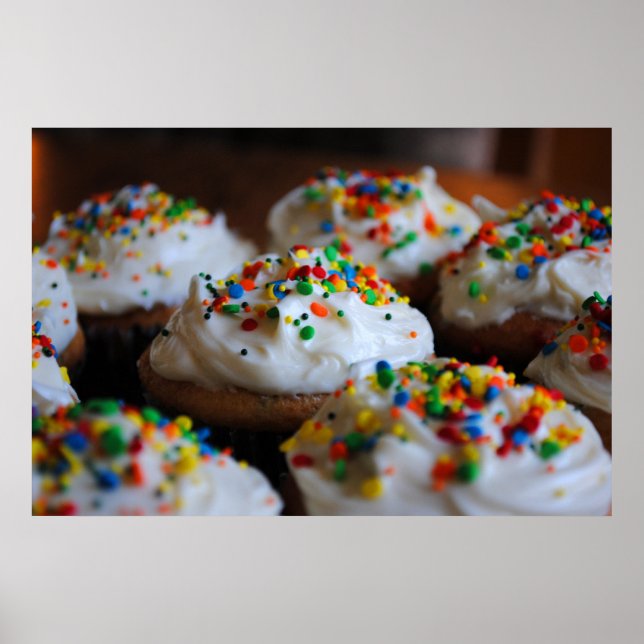 Confetti Cupcakes Print (Front)