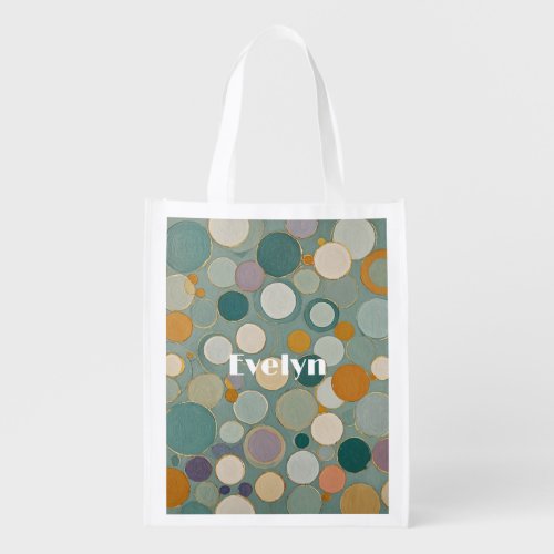 Confetti Currents Grocery Bag