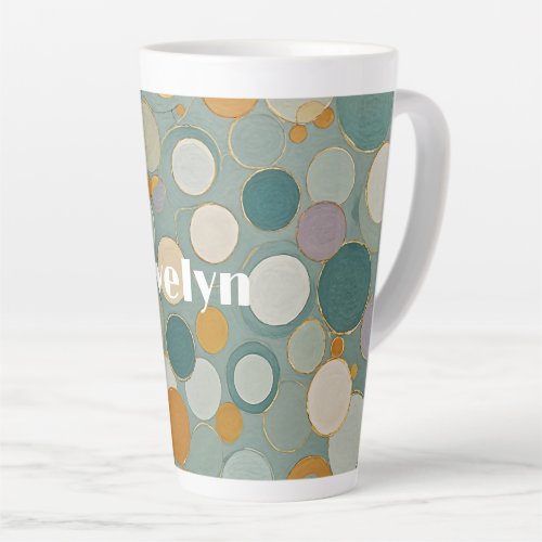 Confetti Currents Latte Mug
