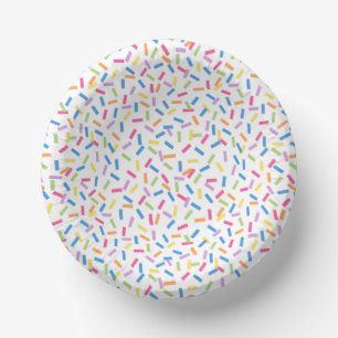 Confetti Dazzle (Sprinkles) Paper Bowls