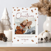 Confetti Dots Merry Christmas 2 Photo