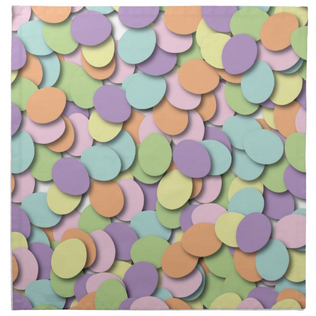 Confetti Eggs Napkin (Front)