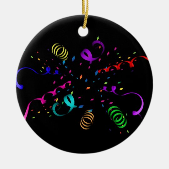 Confetti Explosion Ornament