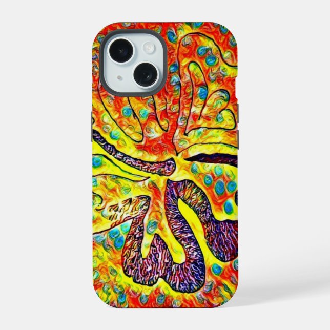 Confetti Flower Phone Case (Back)