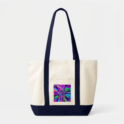 Confetti Flower Purple Tote Bag