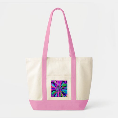 Confetti Flower Purple Tote Bag