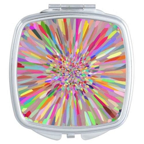 Confetti Flower Summer Makeup Mirror