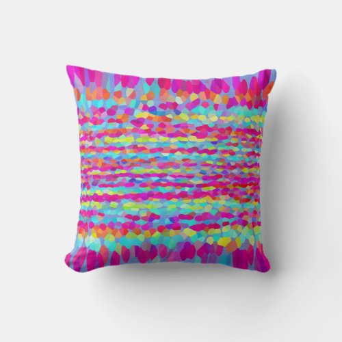 Confetti Fringe Throw Pillow