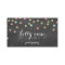 CONFETTI GLITTER cute gold coral mint chalkboard