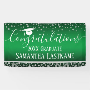 Confetti High School Graduation Party  Banner