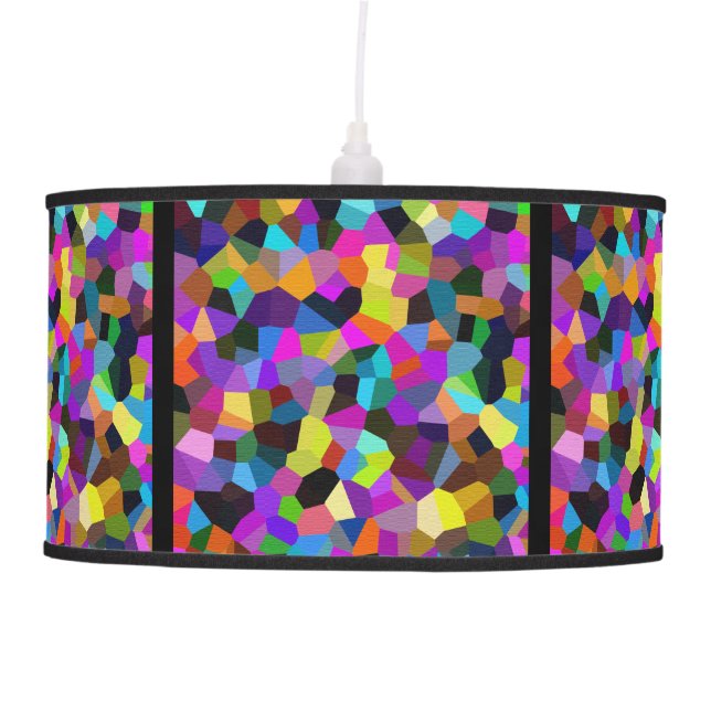 Confetti in Jewel Tones Ceiling Lamp (Front)