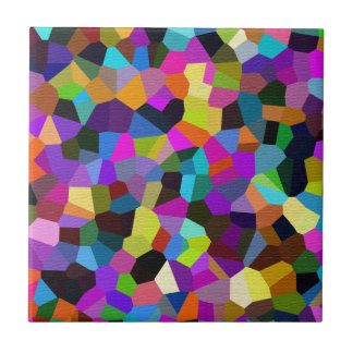 Confetti in Jewel Tones Tile