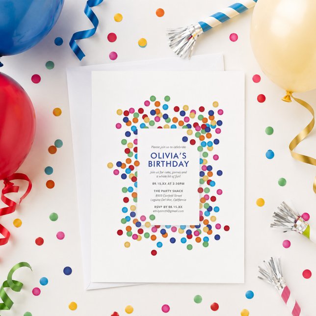 Confetti Invitation (Creator Uploaded)