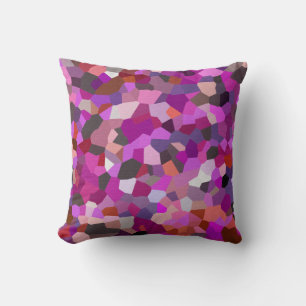 Confetti Magenta Mind Throw Pillow