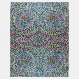 Confetti Mosaic Fleece Blanket