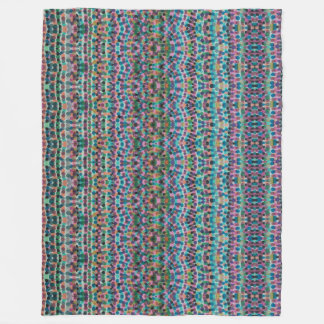 Confetti Mosaic II Fleece Blanket