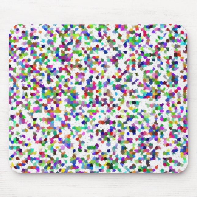 Confetti Mouse Pad (Front)