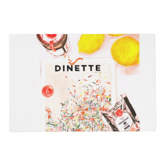 Confetti Oven Mitt and Pot Holder Set Placemat