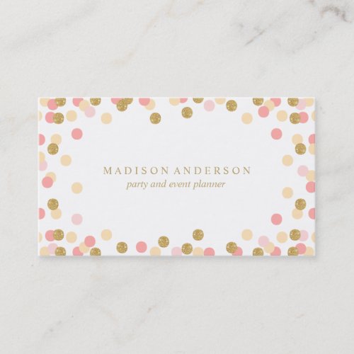 Confetti Party | Business Cards
