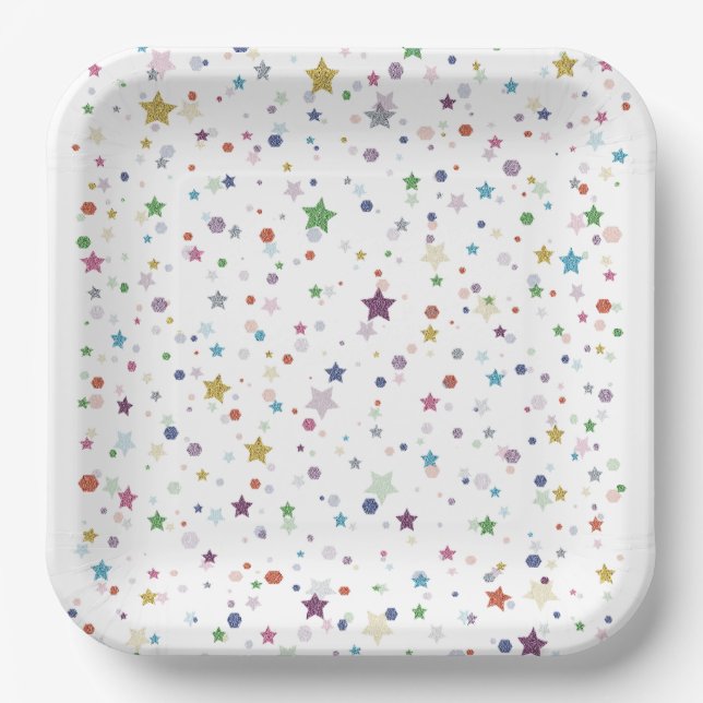 Confetti Party Plates (Front)