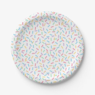 Confetti Pastels (Sprinkles) Paper Plates