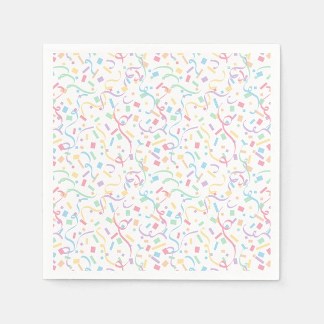 Confetti Pastels (Surprise) Napkins (Front)